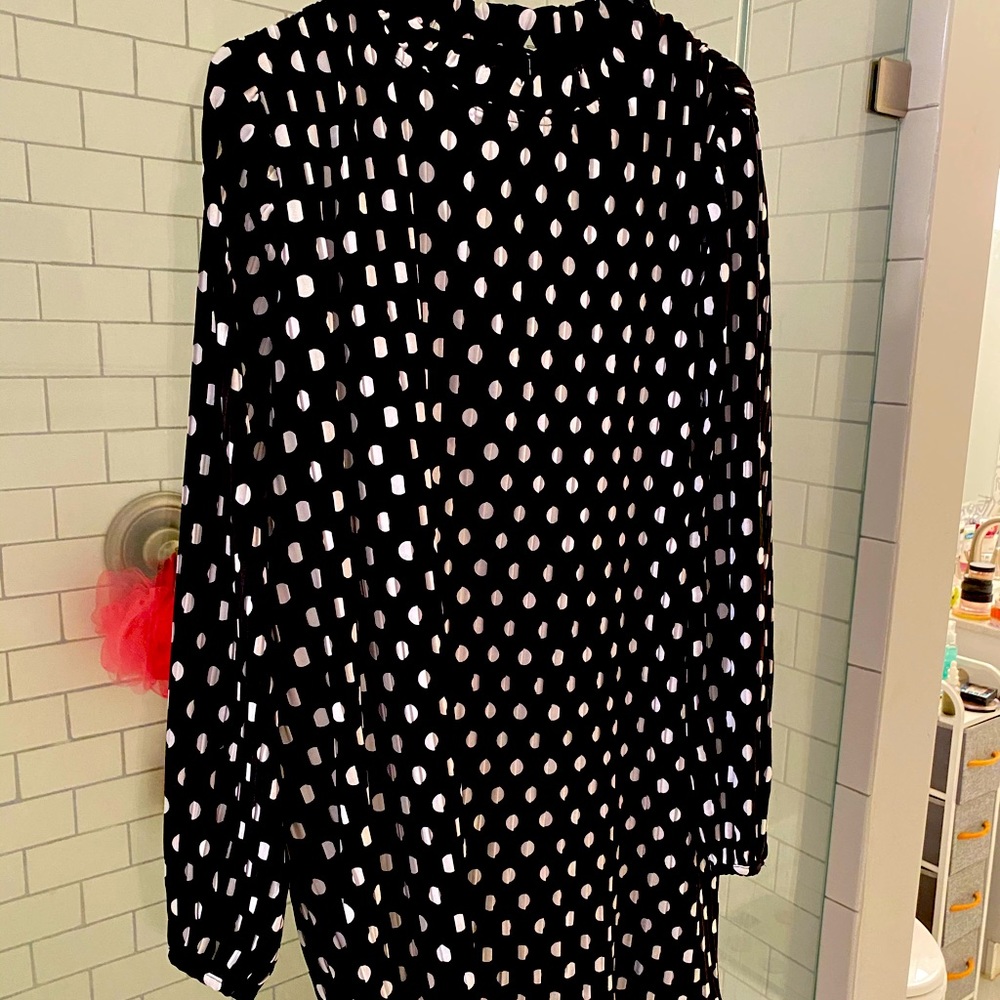 Long sleeve Lulu’s polka dot dress